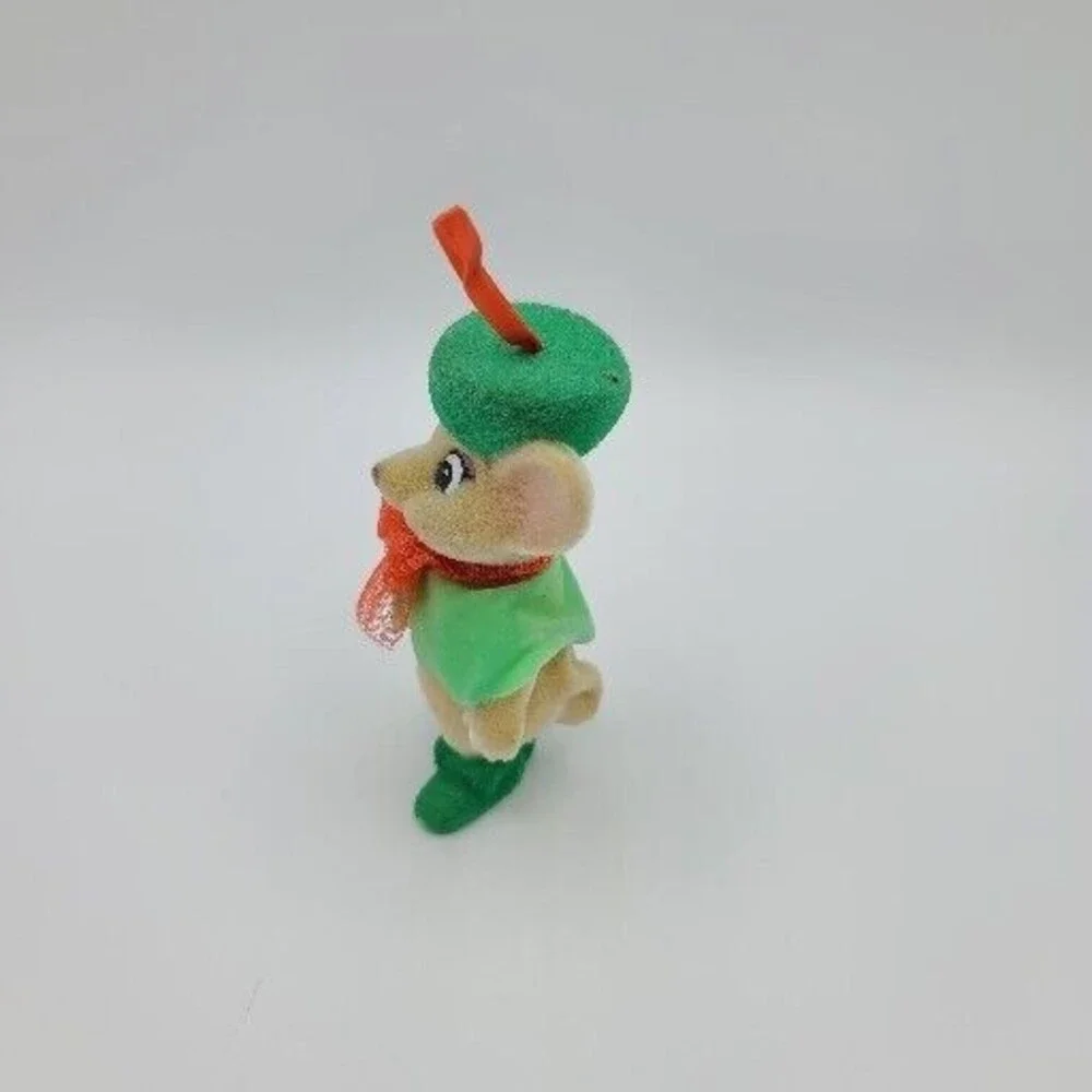 Walt Disney Rescuers Down Under Miss Bianca Plush Flock Christmas Ornament 1990